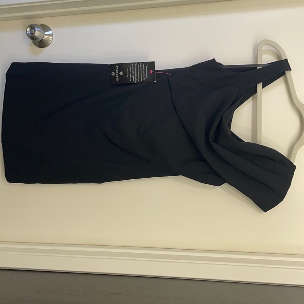 BEBE XXS Black mini dress